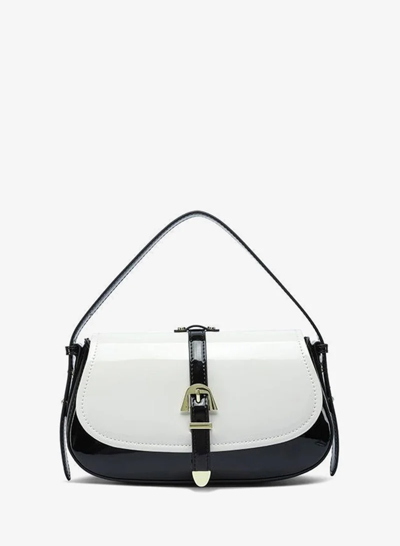 فايور Patent Monotone Shoulder Bag TKC 007