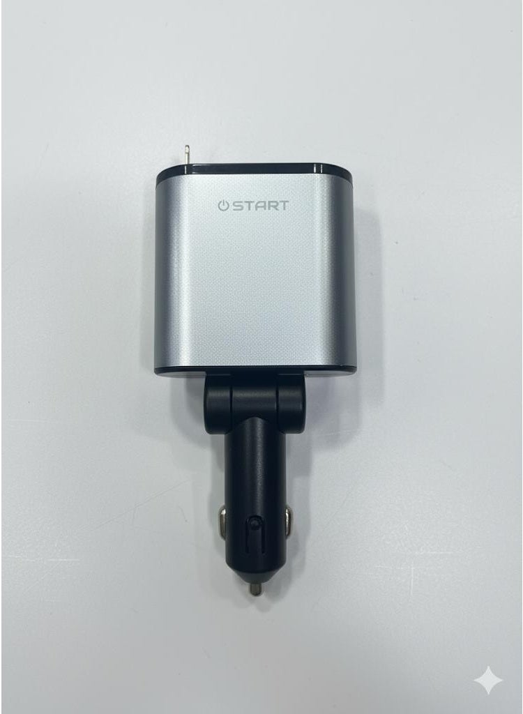 Start USB-C Car Charger, 120W 4-Port Type-C Car Adapter, iPhone 17/16 /15/14 Series, Samsung Galaxy S23/S22/S21 Series, iPad Pro, Air Pods, Huawei and More - Image 3