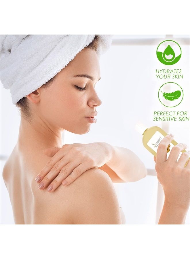 Soapeauty APRICOT KERNEL OIL Cold Pressed 100% Pure Natural Apricot Oil for Skin, Face, Hair Carrier for Essential Oils, Massage | 32 OZ - Image 2