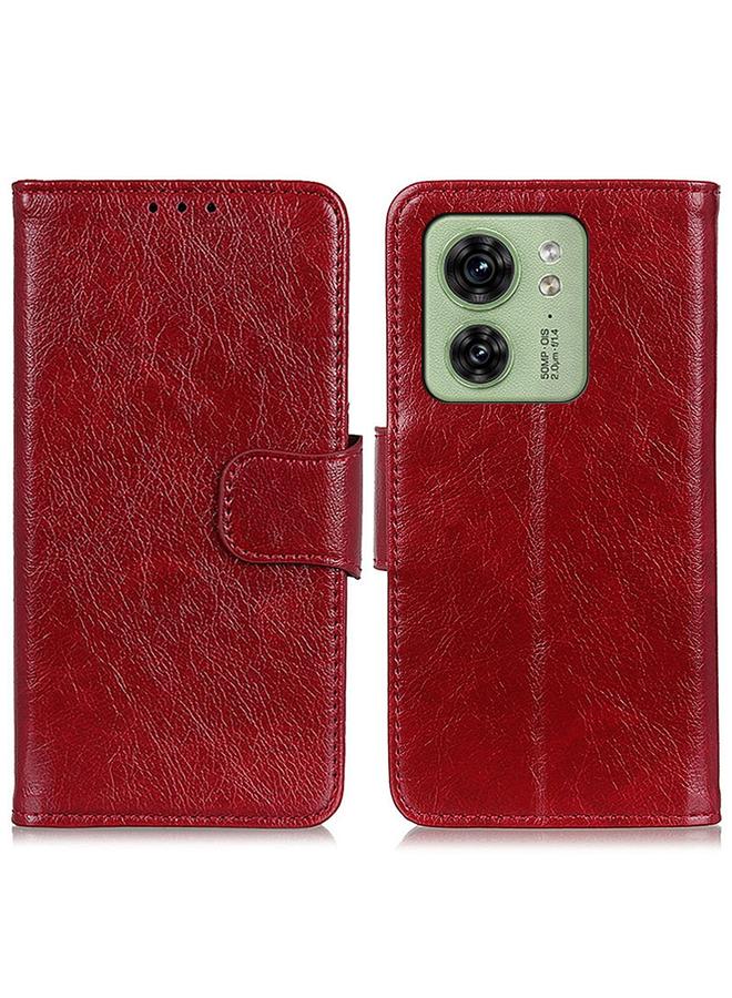 إيروريكس جراب لهاتف موتورولا موتو إيدج 40 مصنوع من جلد النابا المتين - Image 2