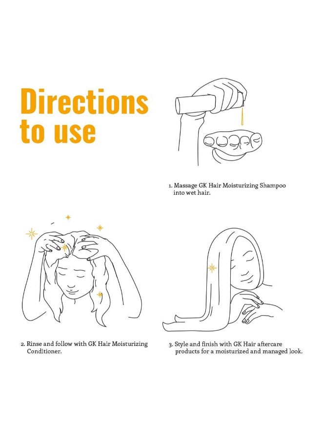 GK Hair Taming System Moisturizing Conditioner 300ml  - Image 4