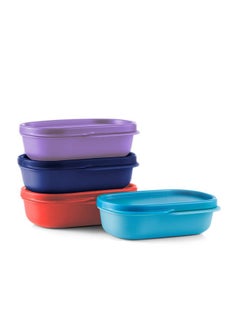 Tupperware Tupperware Plastic My Lunch Inner Container 4Pc (Multicolour), 120Ml  - Image 1