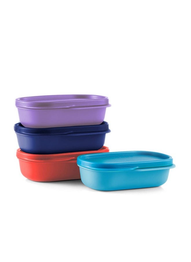 Tupperware - Tupperware Plastic My Lunch Inner Container 4Pc (Multicolour), 120Ml - Image 1