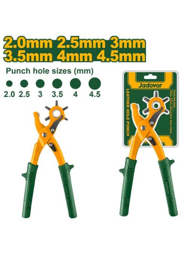 جاديفر  من جاديفر  خرامة جلد يد بالستيك مقاس من 2.5 :
3.5 مم JDLH2801 - Image 1