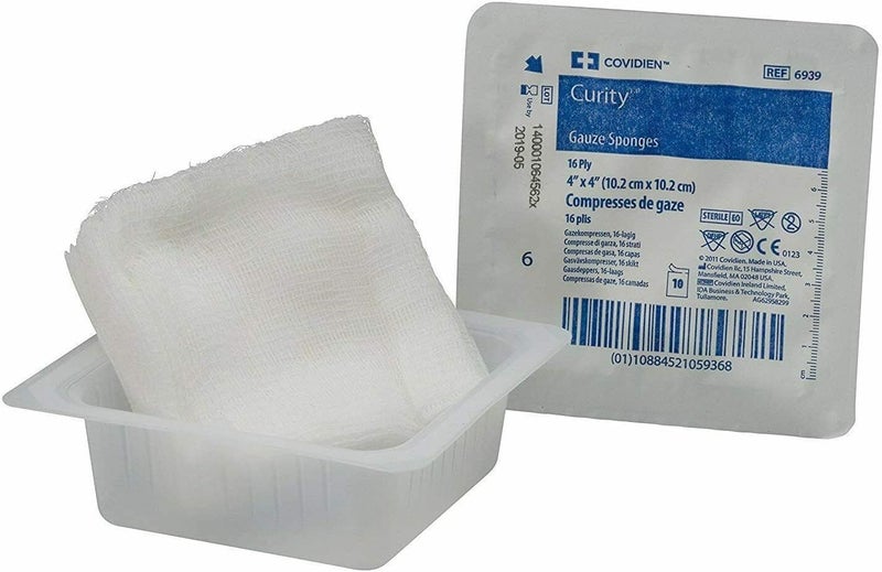 Curity Gauze Sponges 4 x 4 Inch Case of 600 - Image 5