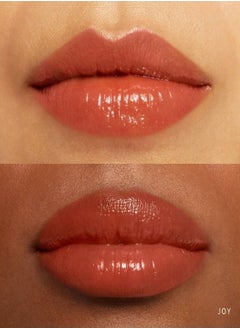 Rare Beauty Rare Beauty by Selena Gomez Soft Pinch Tinted Lip Oil Stain - Joy (Muted Peach, 3ml) - Hydrating, Lightweight, and Long-Lasting Lip Tint with a Glossy Finish  - Image 2