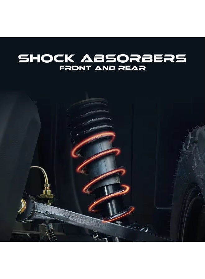 Megawheels Golfzilla Electric Golf Cart 6 Seater Golf Buggy - Image 4