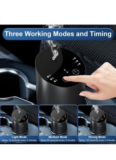 xinzhen Waterless Car Diffuser, Waterless Diffusers for Essential Oils with Timer & No Leakage Tech, Super Quiet Cordless Aromatherapy Essential Oil Diffuser Battery Operated for Car, Room, Office  - Image 4