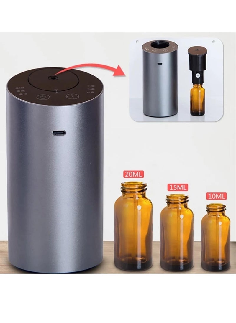 xinzhen - Waterless Car Diffuser, Waterless Diffusers for Essential Oils with Timer & No Leakage Tech, Super Quiet Cordless Aromatherapy Essential Oil Diffuser Battery Operated for Car, Room, Office - Image 1