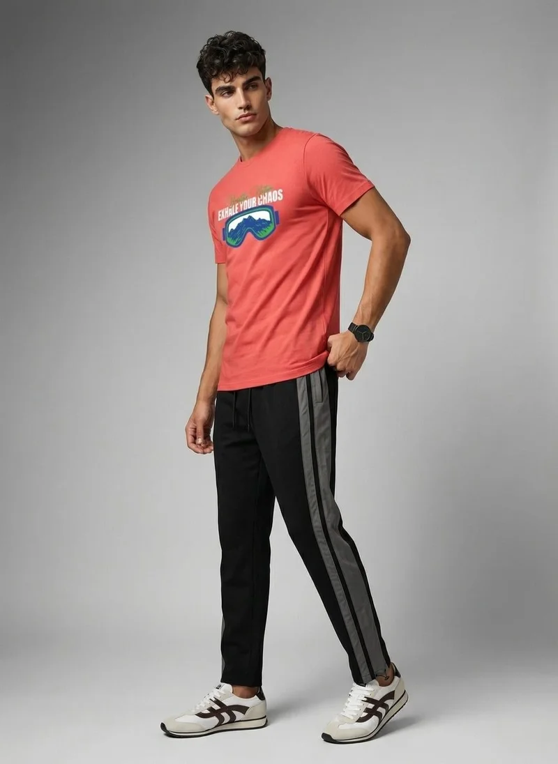 NOBERO Astro Dust NOBERO Men's Premium Printed Regualr T-Shirt for Men | Best Price UAE