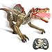 TALGIC Remote Control Dinosaur Robot Realistic Walking Roaring and Spraying Spinosaurus Toys Light up and Shaking Head and Tail Robot Dinosaur for Kids Ages 3 - Image 2
