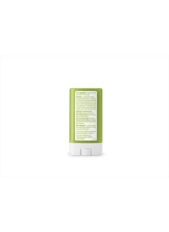 Babyganics SPF 50 Travel Size Baby Sunscreen Stick UVA UVB Protection | Water Resistant |Non Allergenic, 2 Pack  - Image 2
