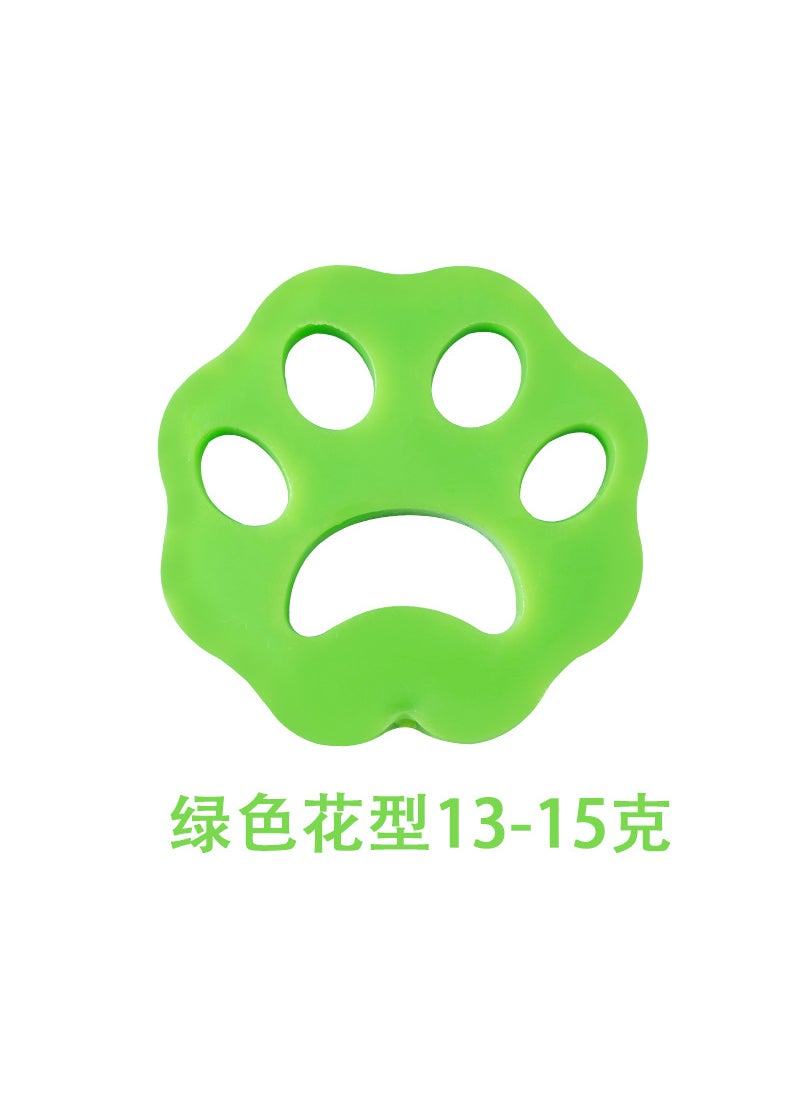 Generic - Home Cleaning Lint Roller Reusable Pet Hair Remover Green flower 13-15g [thin]] - Image 1
