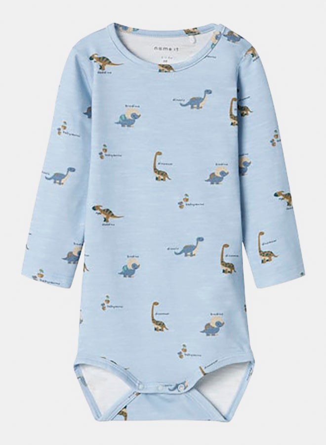 Name It Babies Boys Dinos Longsleeve Body - Image 1