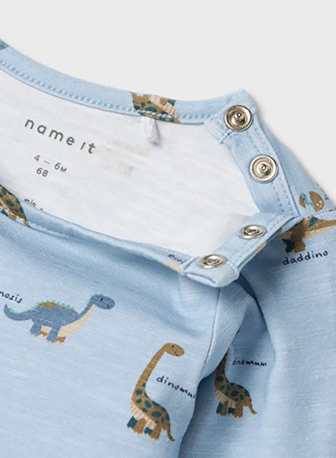 Name It Babies Boys Dinos Longsleeve Body - Image 3