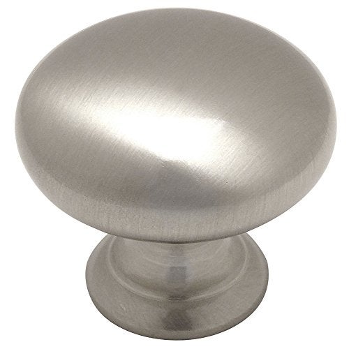 Cosmas 10 Pack 4950SN Satin Nickel Cabinet Hardware Round Mushroom Knob - 1-1/4" Diameter - Image 5