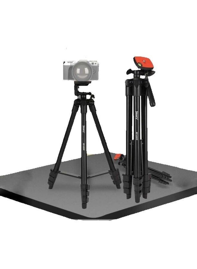 Jmary KP-2205 Tripod Stand for DSLR, Mirrorless Cameras, Smartphones, Aluminum Alloy, 360° Rotation, 134 cm Max Height, 2.4 kg Capacity - Image 2
