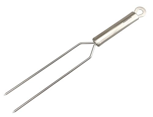 Kakamono Carving Fork Stainless-Steel Meat Fork 13" BBQ Fork, Long Metal Chef Pro Kitchen Forks for Barbecue, Serving, Cooking, Grilling, Roasting - Image 1