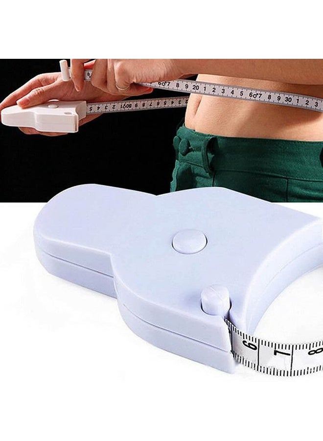 Generic 2 Pcs Measuring Tape for Body, Automatic Telescopic Tape Measure (60in/150cm), Self-Tightening Body Measuring Tape, Retractable Tape Measure for Fitness, Weight Loss, Tailor, Sewing - Image 4