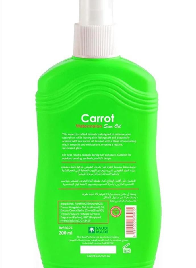 كاروت سان زيت التسمير بالبطيخ 200 ملي - Image 1