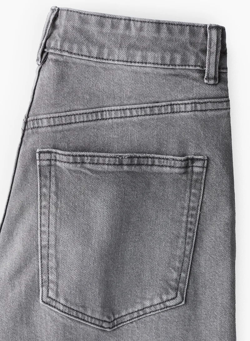 اتش اند ام Wide High Jeans