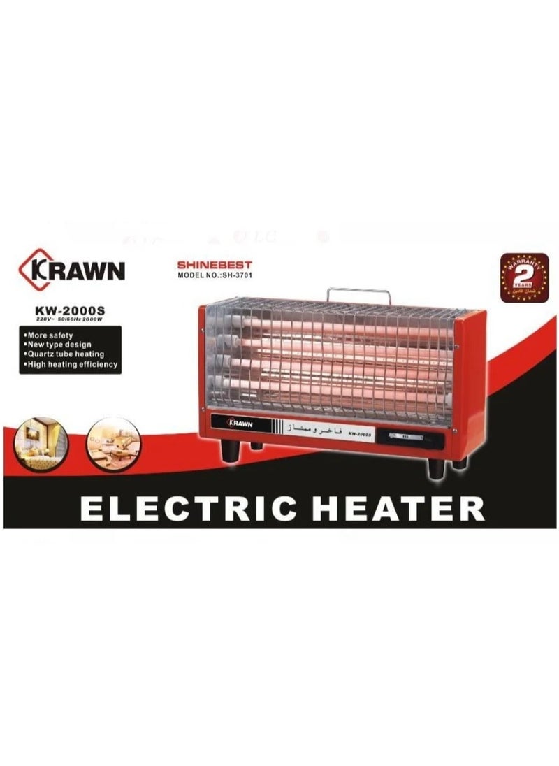 KRAWN Electric Heater KW-2000S  - Image 2