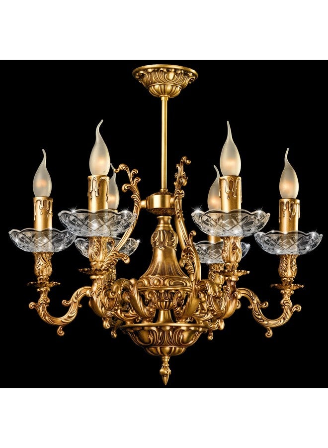 Bonuci 6 Pcs Chandelier Bobeche 4 Side Holes 4 Inch Chandelier Clear Bobeche Lamp Elegant Chandelier Parts Cups for Hanging Chandelier Wedding Birthday Party Decor(Crystal, Classic Style) - Image 3