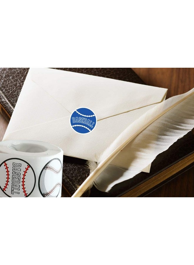 كوبا بلاي 500 قطعة من ملصقات بيسبول - لوازم حفلات البيسبول الرياضية والديكورات والهدايا وحاويات الجرار والحروف والملصقات اليدوية - Image 3