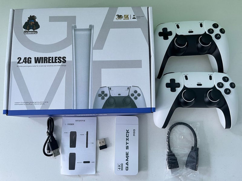 New M15 Home Tv Game Machine 2.4G Wireless Dual Handle Arcade U Treasure 20000 Game Hdmi - Image 1