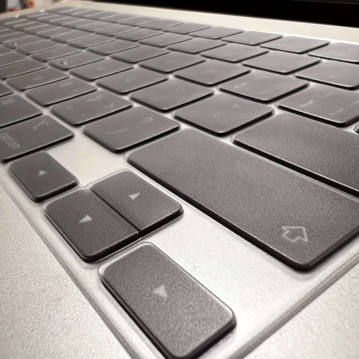 TPU Keyboard Cover Ultra Thin Skin Protector Compatible with MacBook Air 15 Inch 13 Inch M4 M3 M2 Chip MacBook Pro 14 Inch 16 Inch M4 M3 M2 M1 Pro Max Chip Clear