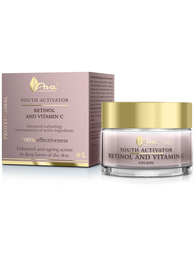 AVA Youth Activator Cream Retinol and Vitamin C 50 ml - Image 1