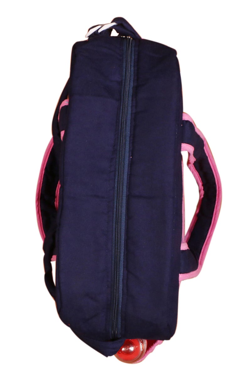 Unique Ideas New Born Baby Multipurpose Polyester Diaper/Mother Bag with Holder Diaper Changing Multi Compartment (Pink Regular, Medium)(Pack of 1) - Image 4