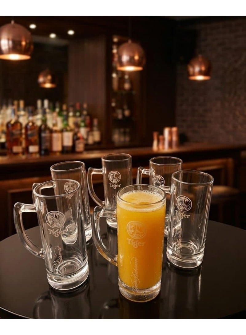 TIGER The elegance of pure glass: "Tiger" glasses, perfect for cold drinks and juices - Image 1