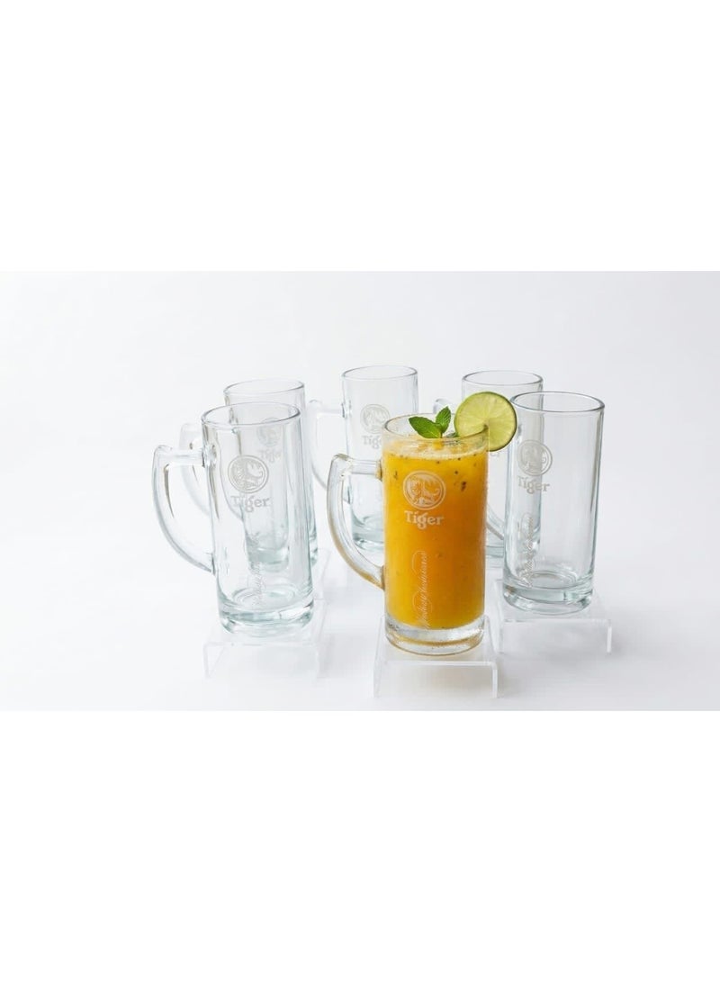 TIGER The elegance of pure glass: "Tiger" glasses, perfect for cold drinks and juices - Image 2