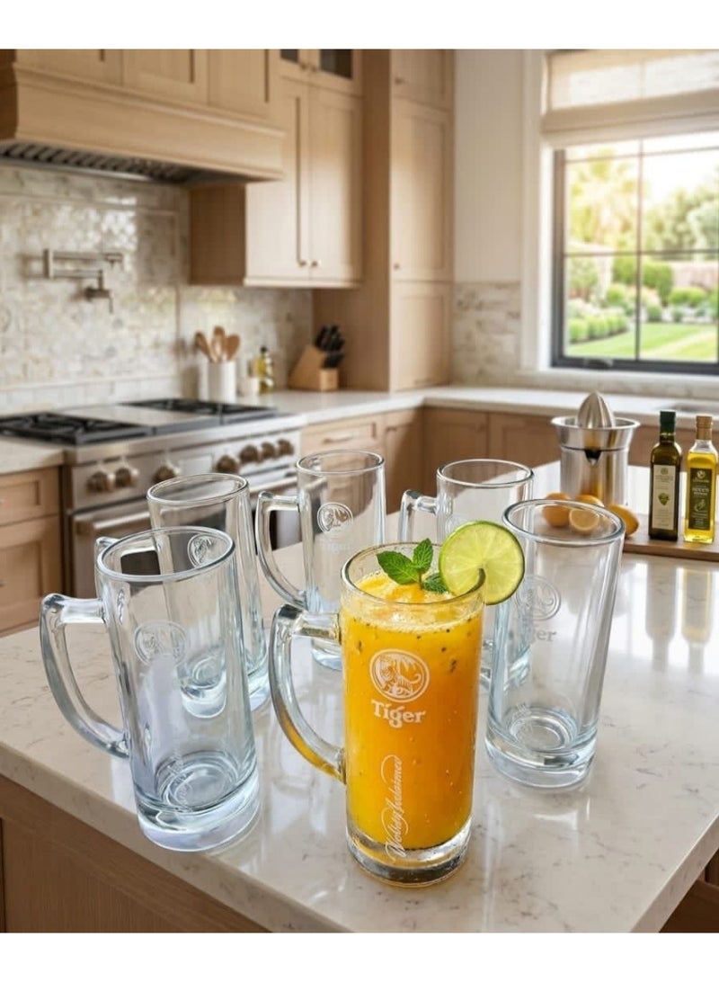 TIGER The elegance of pure glass: "Tiger" glasses, perfect for cold drinks and juices - Image 3