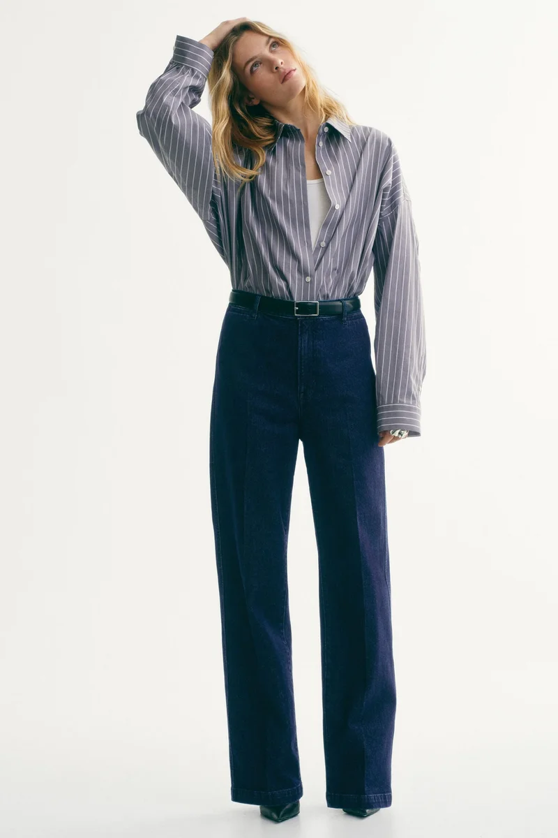 H&M Straight High Jeans