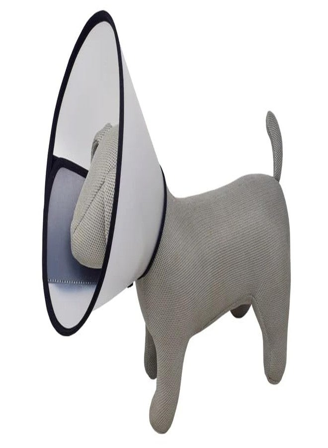 The DDS Store Adjustable Dog Elizabeth Collar Professional Neck Recovery Collar for Surgety Wound Healing Protection Dog Protective Collar Neck Control Collar (1 no Neck Fit Size (56-60 Cm)) - Image 3