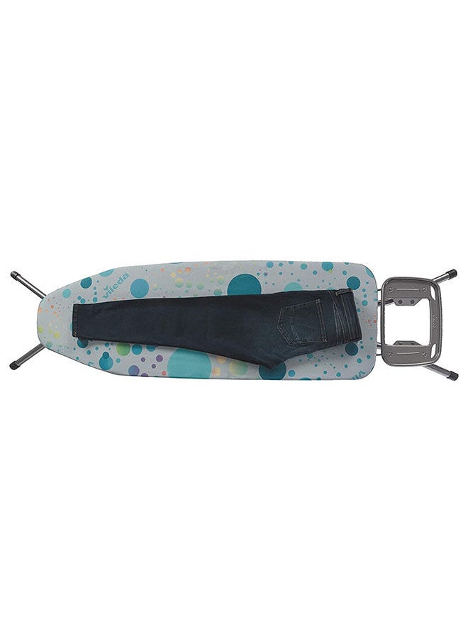 Vileda - Vileda Ironing Board Star - Smooth and comfortable ironing,Two Layers, Non-Slip Feet- Blue ( 120 x 38 x 90 cm) - Image 1