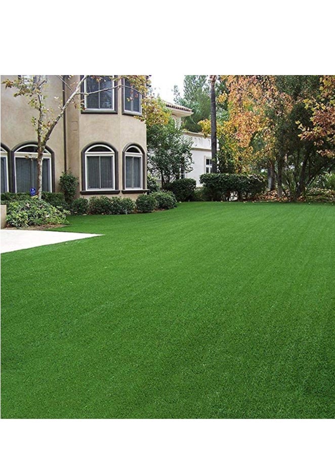 HOME TASTE Artificial Grass Carpet for Indoor & Outdoor Decoration | 2 x 1 Meter to 2 X 6 Meter Soft Turf Mat for Balcony, Garden, Living Room, Patio, and Home Décor  - Image 3