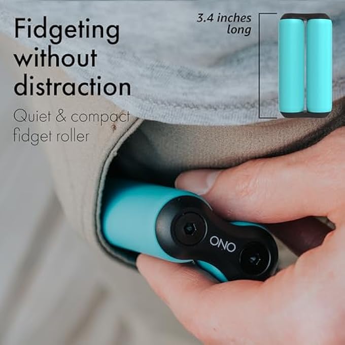 ONO Roller - Handheld Fidget Toy for Adults | Help Relieve Stress, Anxiety, Tension | Promotes Focus, Clarity | Compact, Portable Design - Image 2