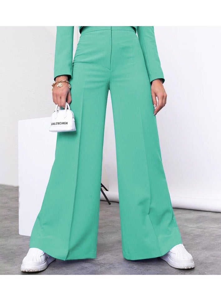 Shougu Solid Color Casual Suit Short Women's Suit - Image 2