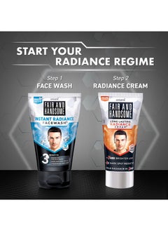 Fair and Handsome Emami Fair & Handsome Long Lasting Radiance Cream 2X Spot Reduction 7 Hrs Brighter Looky Propeptide Face Cream For Men 60G  - Image 5