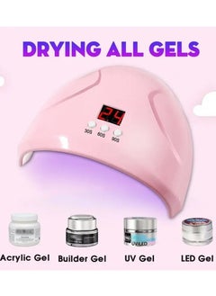 ORiTi UV LED Nail Lamp, Nail Polish Dryer, Acrylic Gel Curing Light, Manicure Timer, Nail Art Tools Accessories  - Image 2