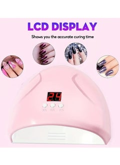 ORiTi UV LED Nail Lamp, Nail Polish Dryer, Acrylic Gel Curing Light, Manicure Timer, Nail Art Tools Accessories  - Image 4