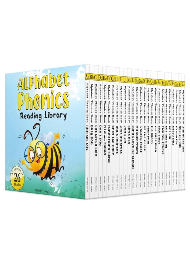Alphabet Phonics - Reading Library For Children (Boxset of 26 books) 