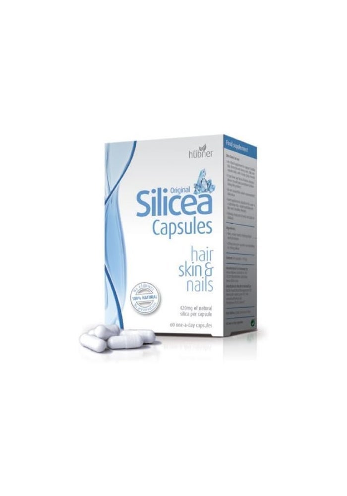Hubner - Silicea for Hair Skin and Nails - Pack of 60 Capsules - Image 2