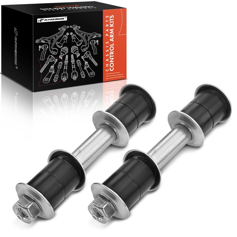 A-Premium مجموعة روابط مثبتة A-Premium 2 x أمامية أو خلفية متوافقة مع نيسان 240SX 1989-1998، 300ZX 1990-1996 و إنفينيتي J30، Q45 و ميتسوبيشي لانسر، ميراچ، ميراچ G4 - Image 1