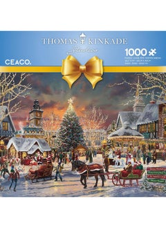 Ceaco Ceaco - Thomas Kinkade - Holiday - Christmas Festival - 1000 Piece Jigsaw Puzzle  - Image 2