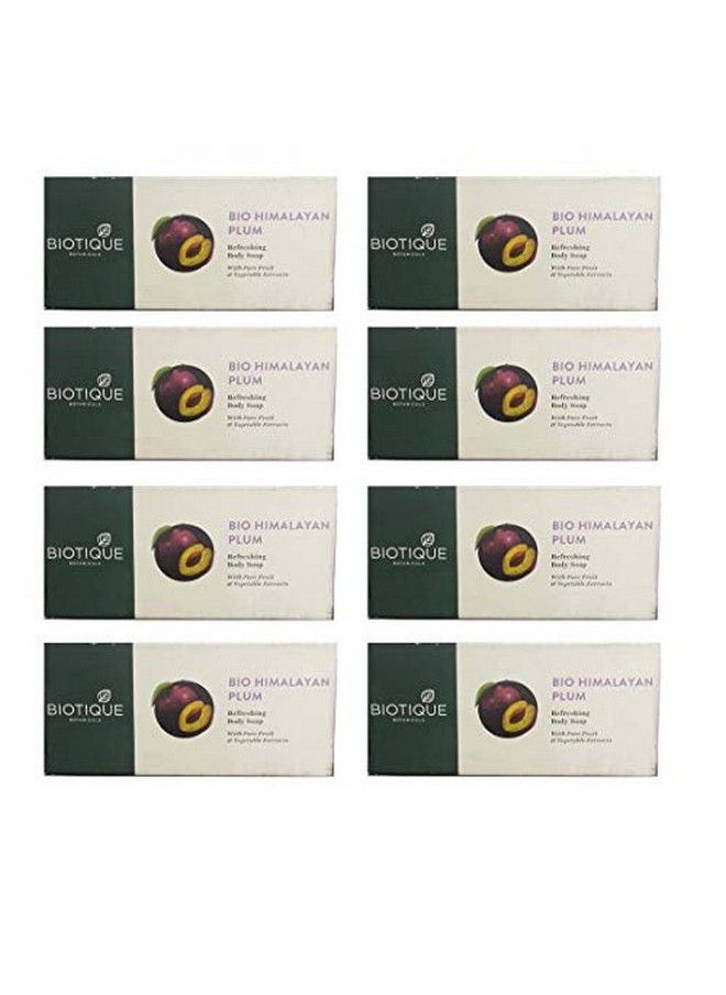 Biotique 8 Bio Himalayan Plum Revitalizing Body Soap (150Gm)  - Image 1