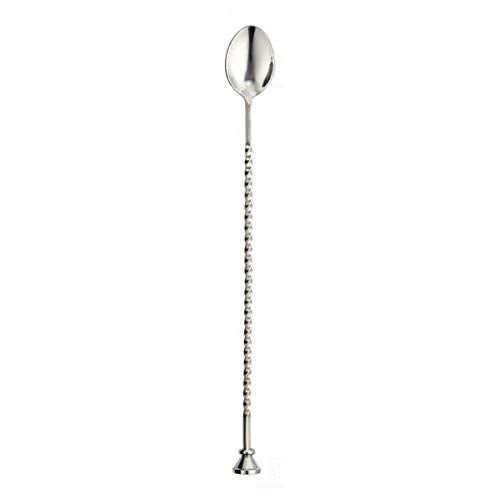 FINALITY Premium Bar Stirrer Spoon Twisted with Muddler top, Long Spoon Cocktail Mixing Spoon - Image 2